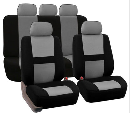 車用シートカバー 9点セット グレー