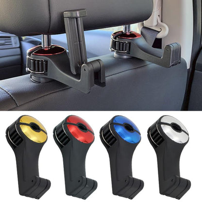 車用ヘッドレストフック 取り付け例