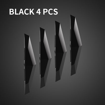ドアエッジプロテクター ブラック 4個組